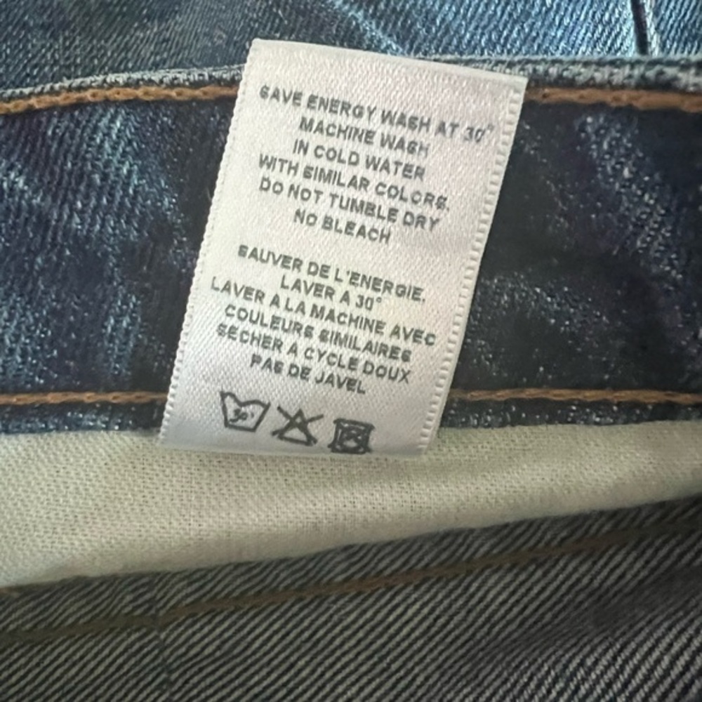Sandrine Rose "The Virgin Label" Distressed‎ Jeans size 30 - Picture 5 of 8
